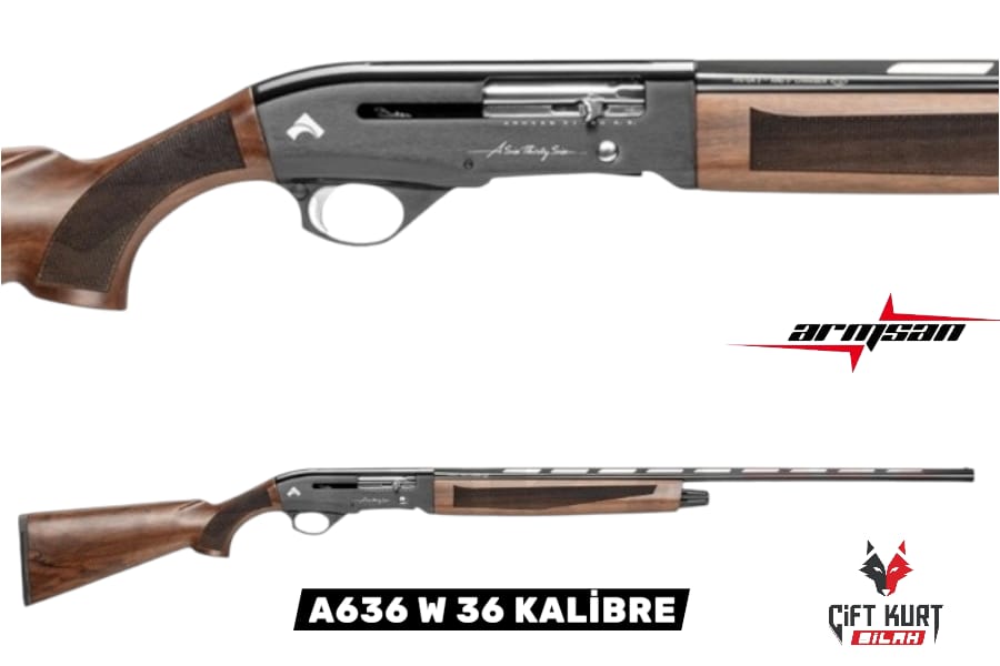 ARMSAN A636 W 36 KALİBRE OTOMATİK YİVSİZ AV TÜFEĞİ